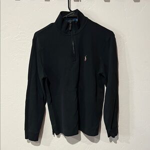 Polo by Ralph Lauren Men's Black Zip-Up Sweater